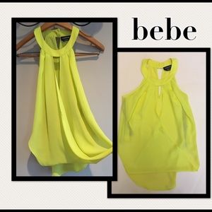 Gorgeous Bebe blouse size XXS. EUC